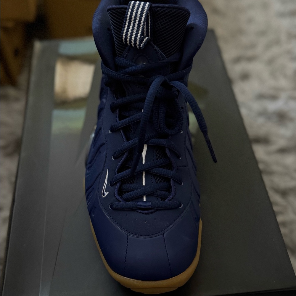 Men's Navy Blue Nike Foamposites